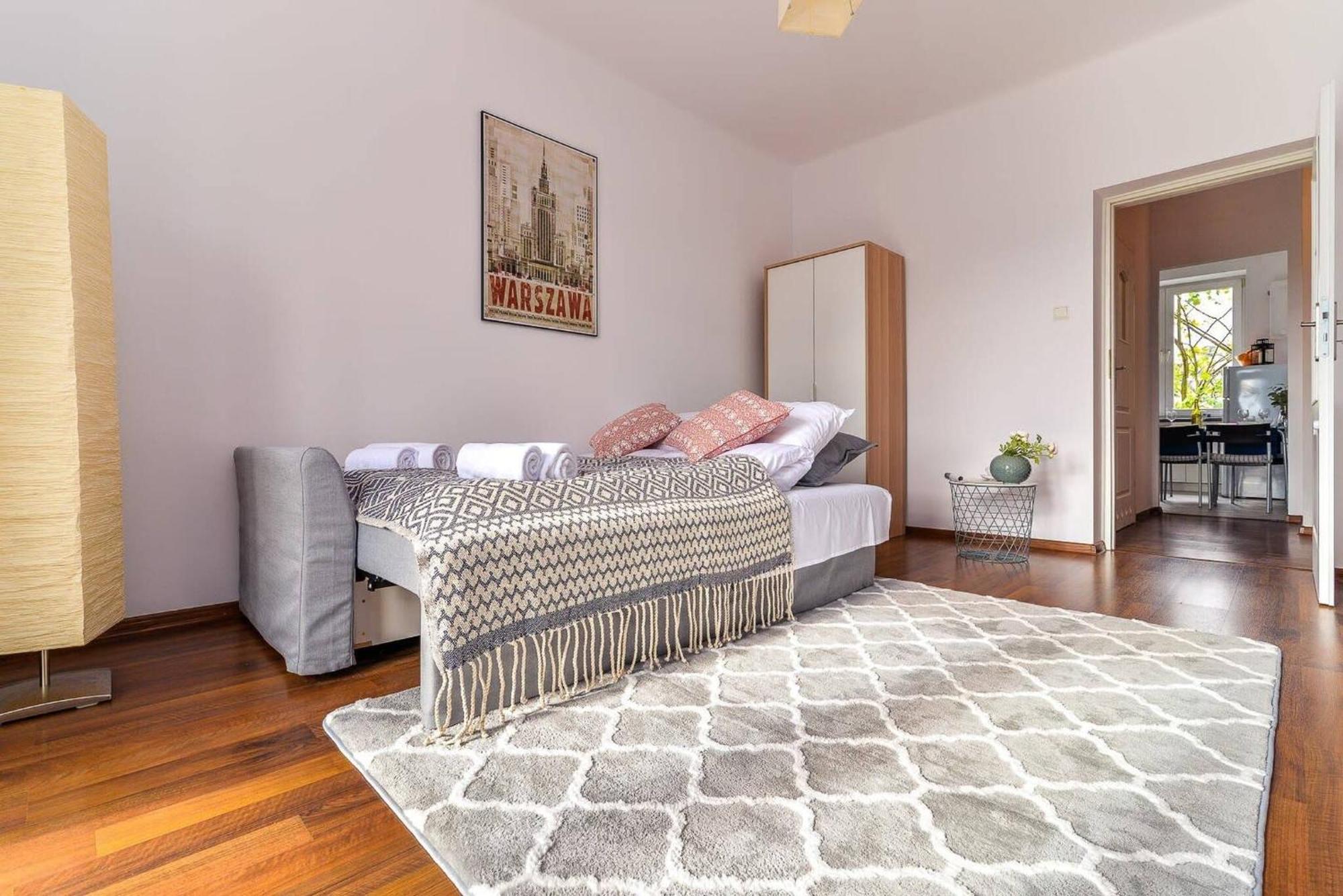 Cozy Apartment With Balcony - Palace Of Culture By Rent Like Home Warschau Exterior foto