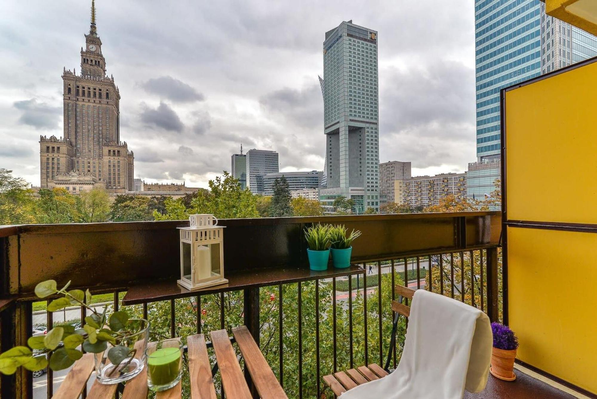 Cozy Apartment With Balcony - Palace Of Culture By Rent Like Home Warschau Exterior foto